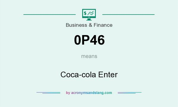 What does 0P46 mean? It stands for Coca-cola Enter
