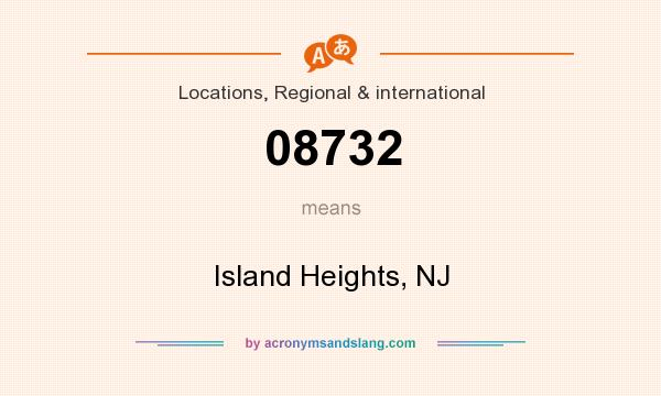 What does 08732 mean? It stands for Island Heights, NJ