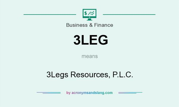 What does 3LEG mean? It stands for 3Legs Resources, P.L.C.