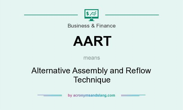 What does AART mean? It stands for Alternative Assembly and Reflow Technique