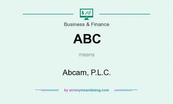 What does ABC mean? It stands for Abcam, P.L.C.