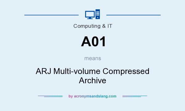 What does A01 mean? It stands for ARJ Multi-volume Compressed Archive