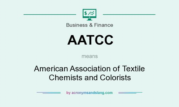 What does AATCC mean? It stands for American Association of Textile Chemists and Colorists