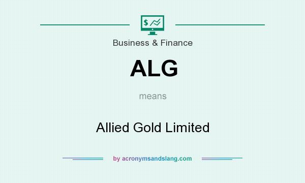 What does ALG mean? It stands for Allied Gold Limited