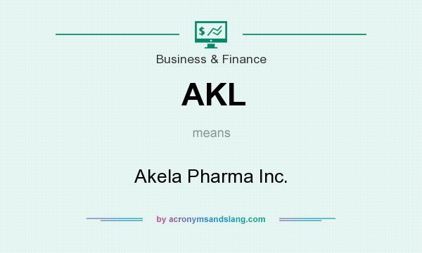 What does AKL mean? It stands for Akela Pharma Inc.