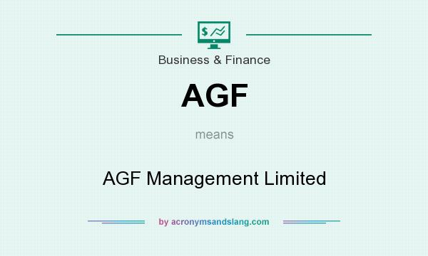 What does AGF mean? It stands for AGF Management Limited