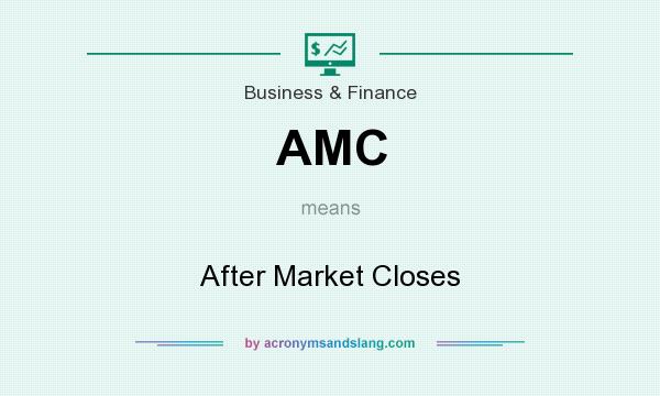 What does AMC mean? It stands for After Market Closes