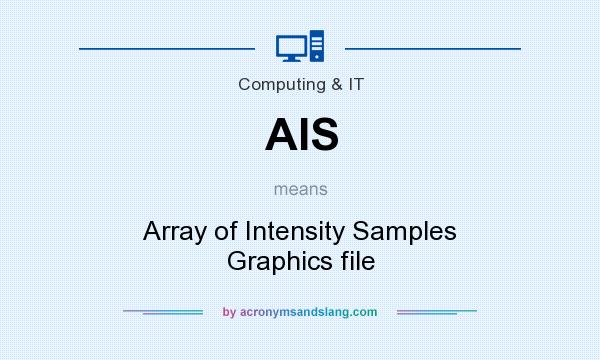 What does AIS mean? It stands for Array of Intensity Samples Graphics file