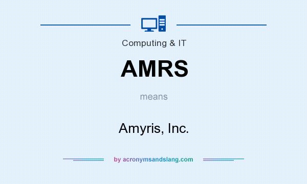 What does AMRS mean? It stands for Amyris, Inc.