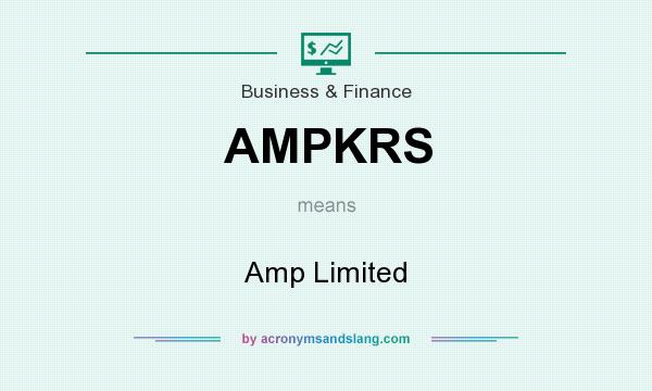 What does AMPKRS mean? It stands for Amp Limited