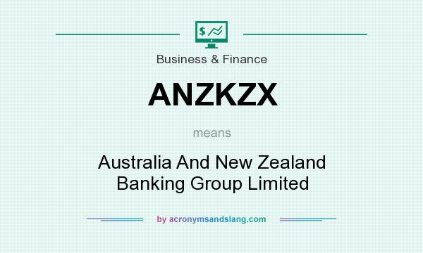 What does ANZKZX mean? It stands for Australia And New Zealand Banking Group Limited