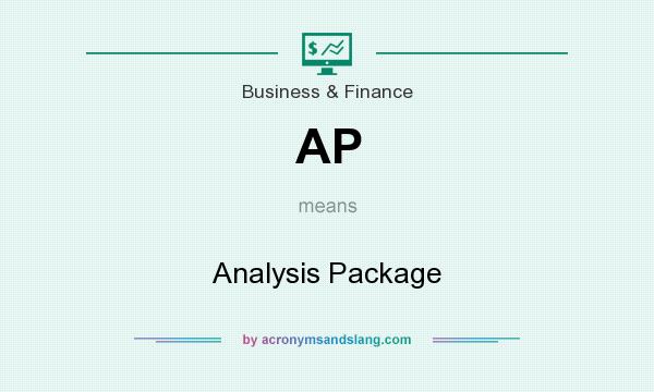 What does AP mean? It stands for Analysis Package
