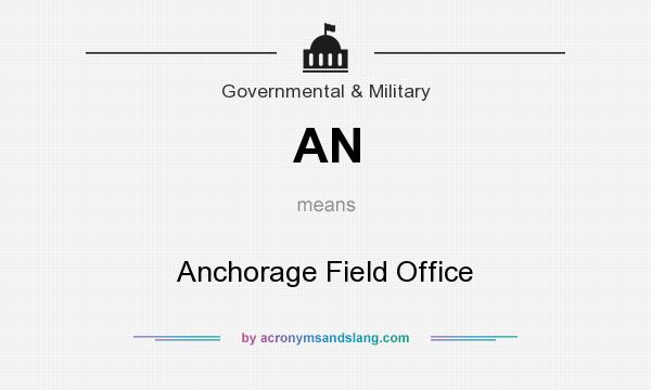 What does AN mean? It stands for Anchorage Field Office