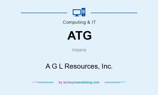 What does ATG mean? It stands for A G L Resources, Inc.