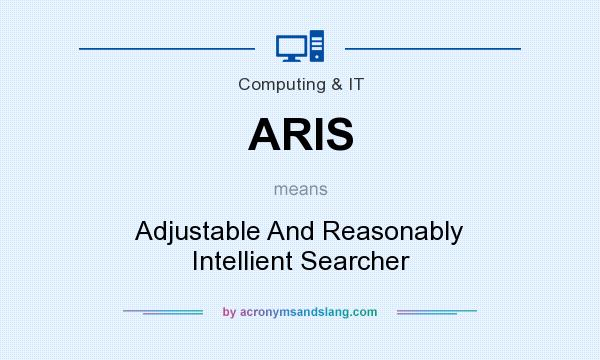 What does ARIS mean? It stands for Adjustable And Reasonably Intellient Searcher