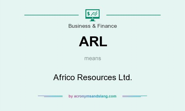 What does ARL mean? It stands for Africo Resources Ltd.