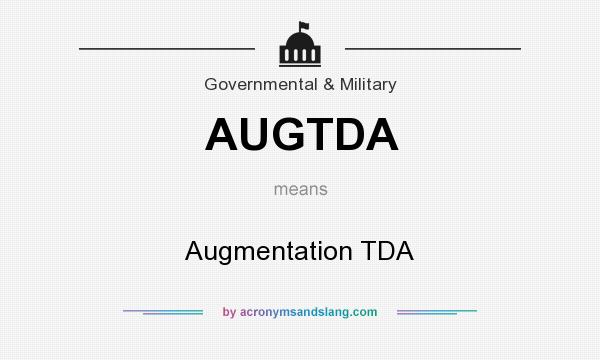What does AUGTDA mean? It stands for Augmentation TDA
