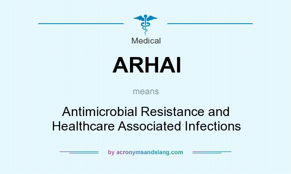 What does ARHAI mean? It stands for Antimicrobial Resistance and Healthcare Associated Infections