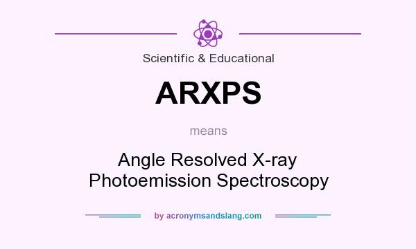 What does ARXPS mean? It stands for Angle Resolved X-ray Photoemission Spectroscopy