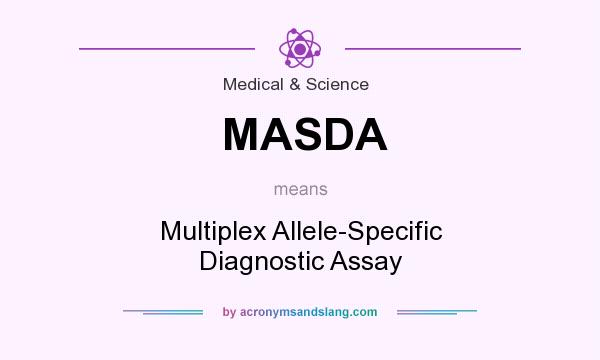 What does MASDA mean? It stands for Multiplex Allele-Specific Diagnostic Assay