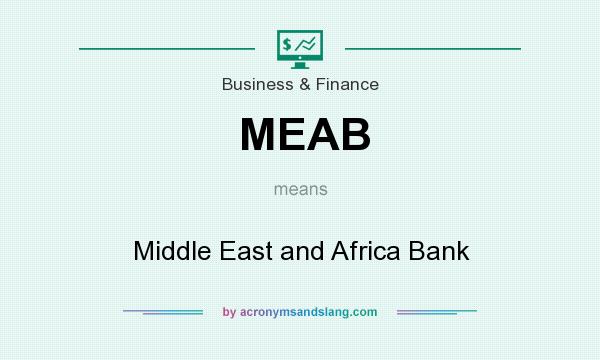 What does MEAB mean? It stands for Middle East and Africa Bank