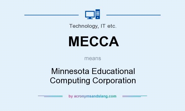 What does MECCA mean? It stands for Minnesota Educational Computing Corporation