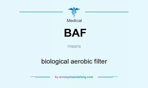 What does BAF mean? It stands for biological aerobic filter