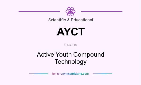 What does AYCT mean? It stands for Active Youth Compound Technology