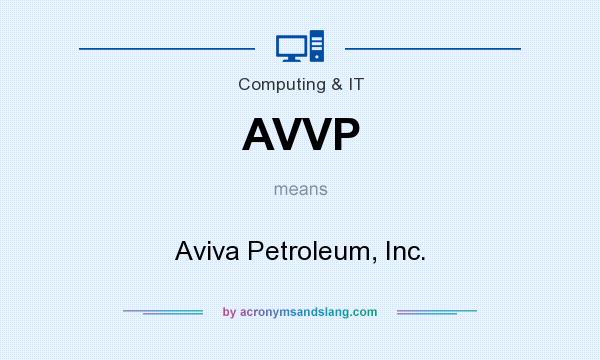 What does AVVP mean? It stands for Aviva Petroleum, Inc.