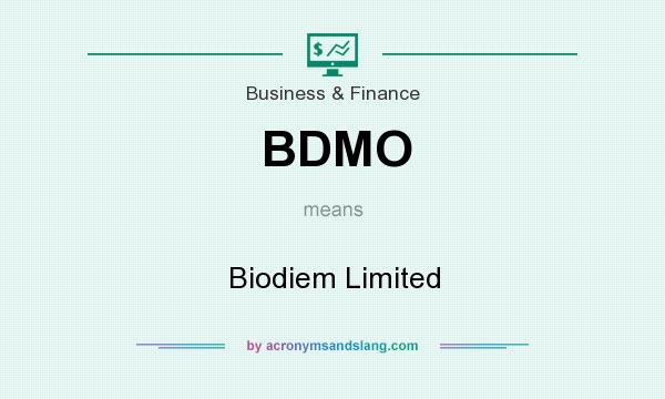 What does BDMO mean? It stands for Biodiem Limited