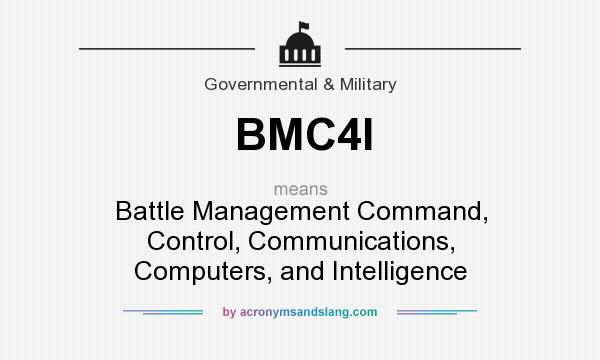 What does BMC4I mean? It stands for Battle Management Command, Control, Communications, Computers, and Intelligence