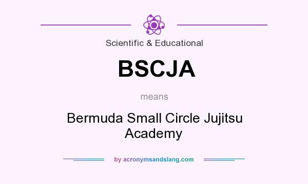 What does BSCJA mean? It stands for Bermuda Small Circle Jujitsu Academy