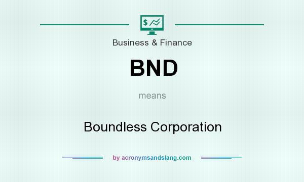 What does BND mean? It stands for Boundless Corporation