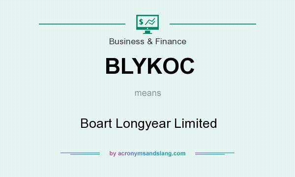 What does BLYKOC mean? It stands for Boart Longyear Limited