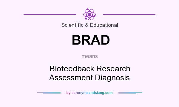 What does BRAD mean? It stands for Biofeedback Research Assessment Diagnosis