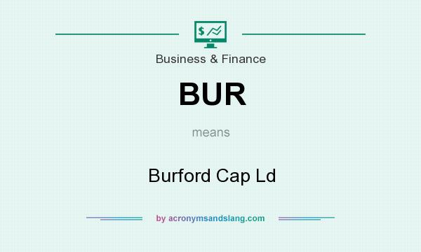What does BUR mean? It stands for Burford Cap Ld