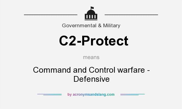 What does C2-Protect mean? It stands for Command and Control warfare - Defensive
