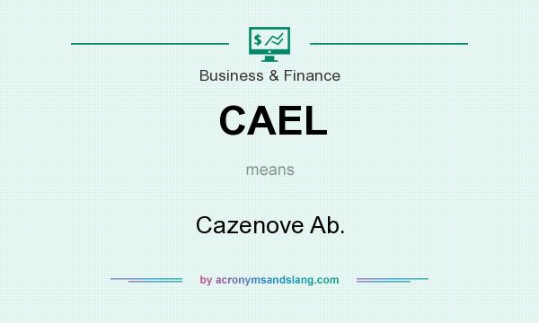 What does CAEL mean? It stands for Cazenove Ab.
