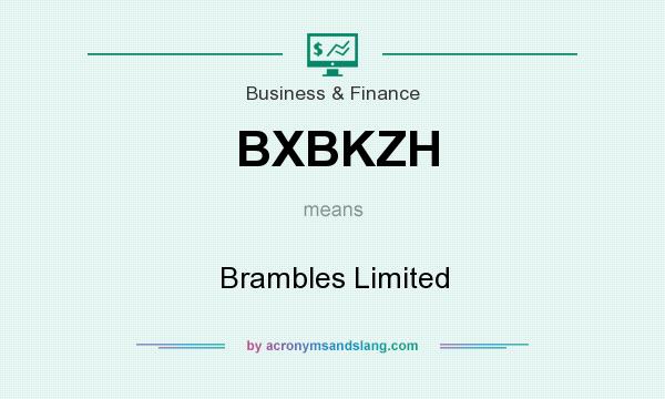 What does BXBKZH mean? It stands for Brambles Limited