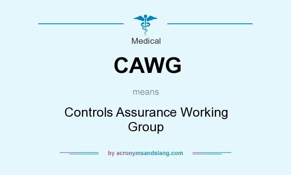 What does CAWG mean? It stands for Controls Assurance Working Group