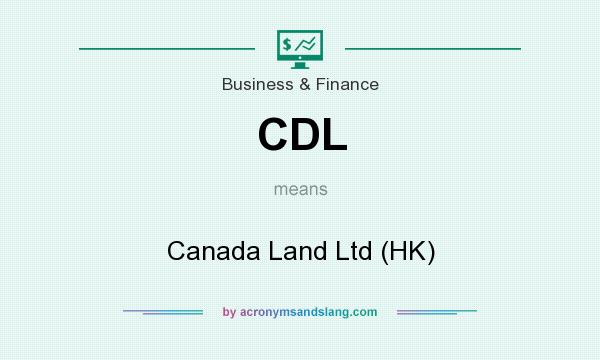 What does CDL mean? It stands for Canada Land Ltd (HK)