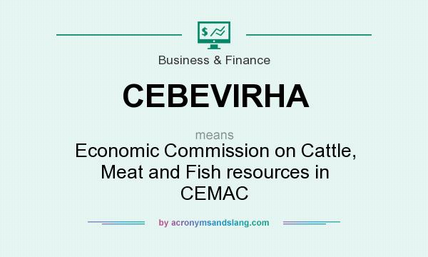 What does CEBEVIRHA mean? It stands for Economic Commission on Cattle, Meat and Fish resources in CEMAC