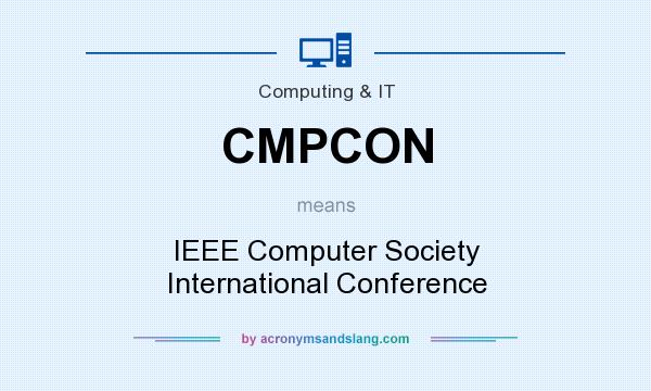 What does CMPCON mean? It stands for IEEE Computer Society International Conference