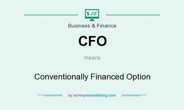 What does CFO mean? It stands for Conventionally Financed Option