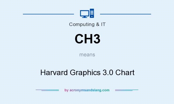 What does CH3 mean? It stands for Harvard Graphics 3.0 Chart