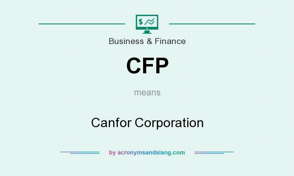 What does CFP mean? It stands for Canfor Corporation