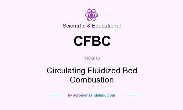 What does CFBC mean? It stands for Circulating Fluidized Bed Combustion