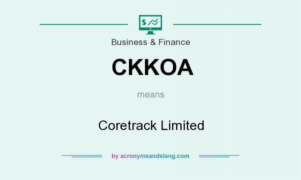 What does CKKOA mean? It stands for Coretrack Limited