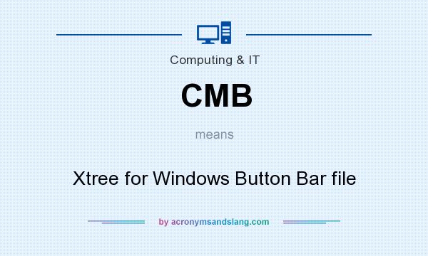 What does CMB mean? It stands for Xtree for Windows Button Bar file