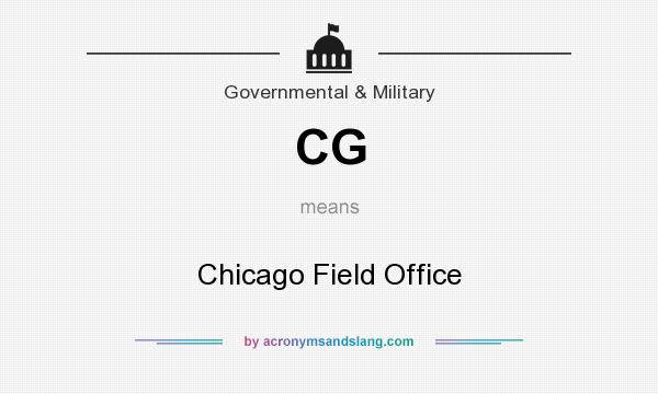 What does CG mean? It stands for Chicago Field Office